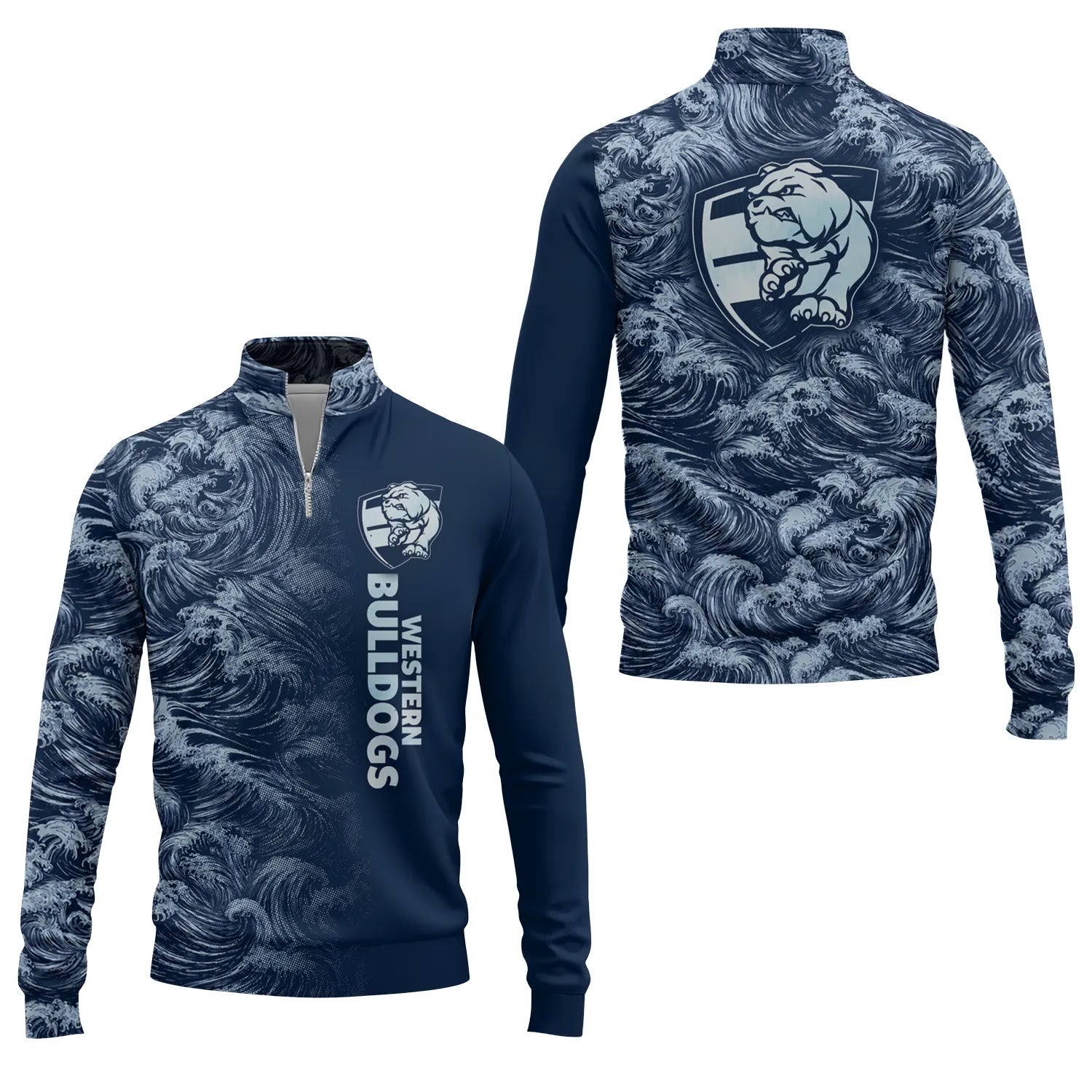 Western Bulldogs Quarter-zip Pullover SHW010
