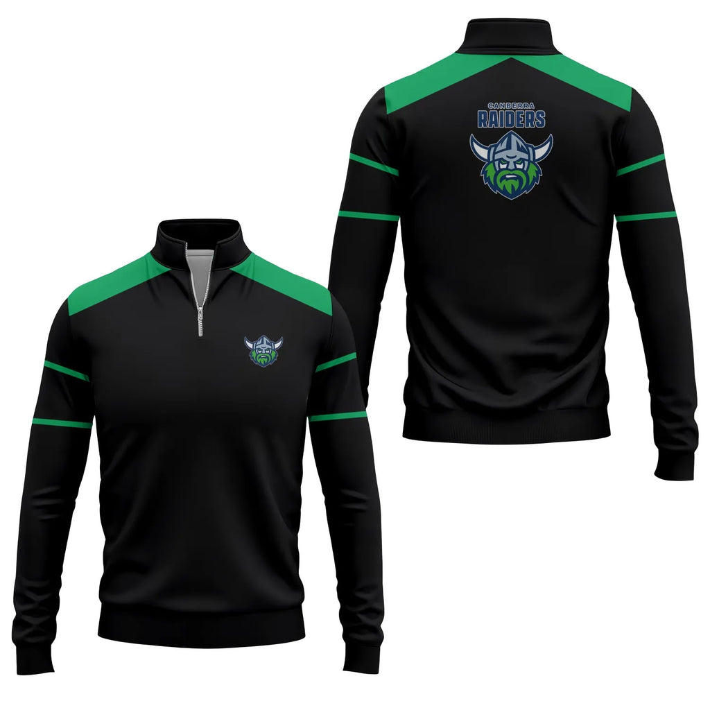 Canberra Raiders Quarter-zip Pullover SC041