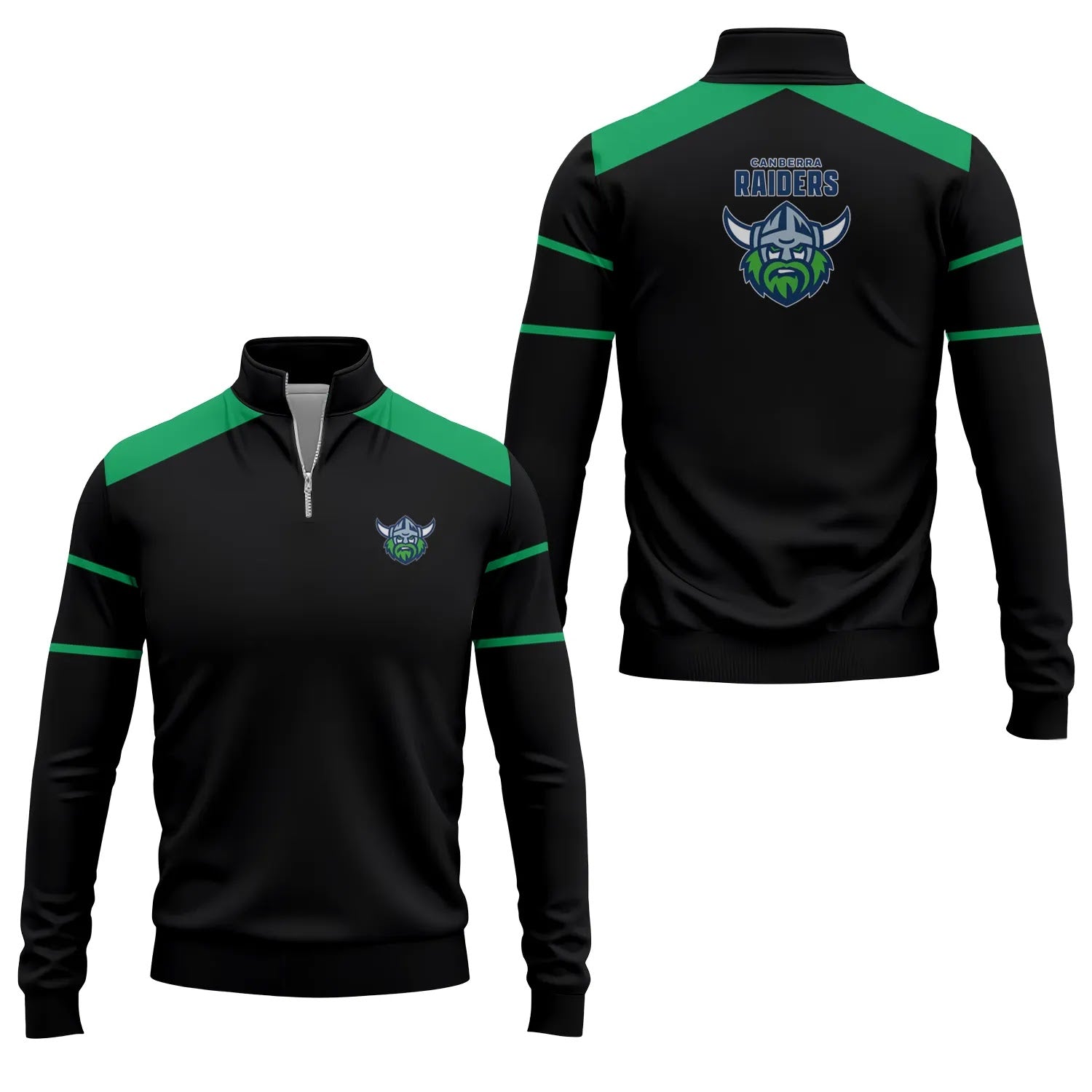Canberra Raiders Quarter-zip Pullover SC041