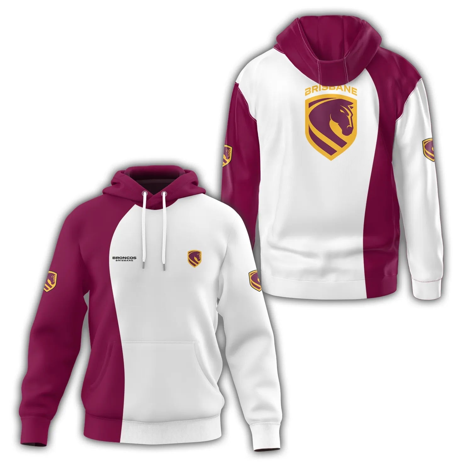 Brisbane Broncos Hoodie SC055