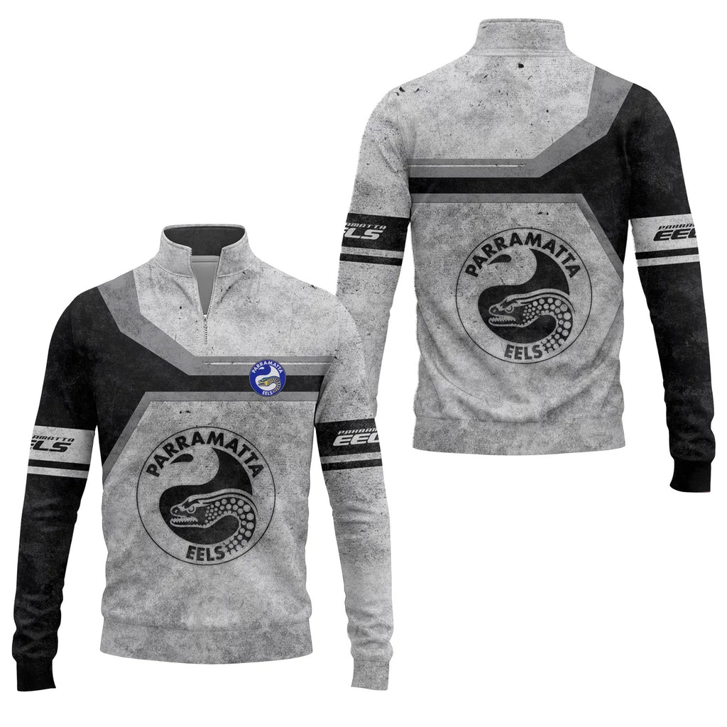 Parramatta Eels Quarter-zip Pullover SC086