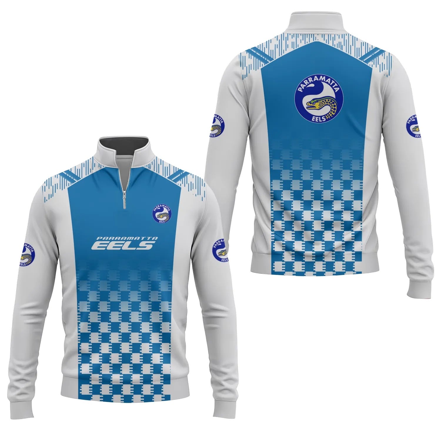 Parramatta Eels Quarter-zip Pullover SC063