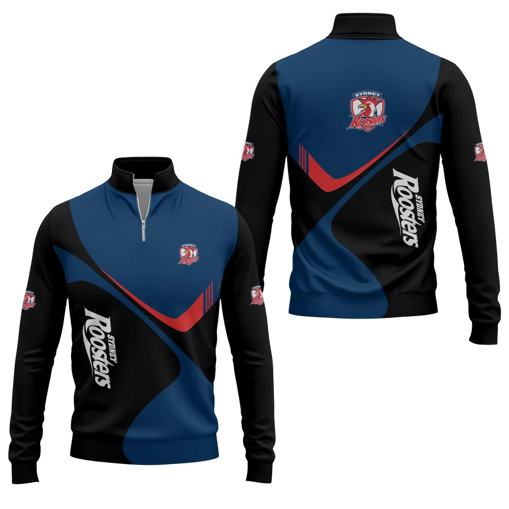 Sydney Roosters Quarter-zip Pullover SC058