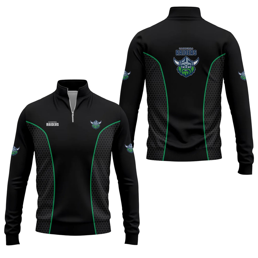 Canberra Raiders Quarter-zip Pullover SC072