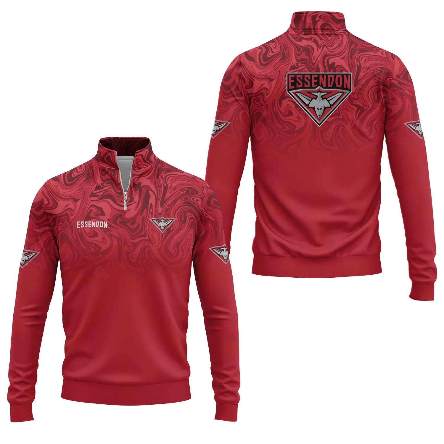 Essendon Bombers Quarter-zip Pullover SC091