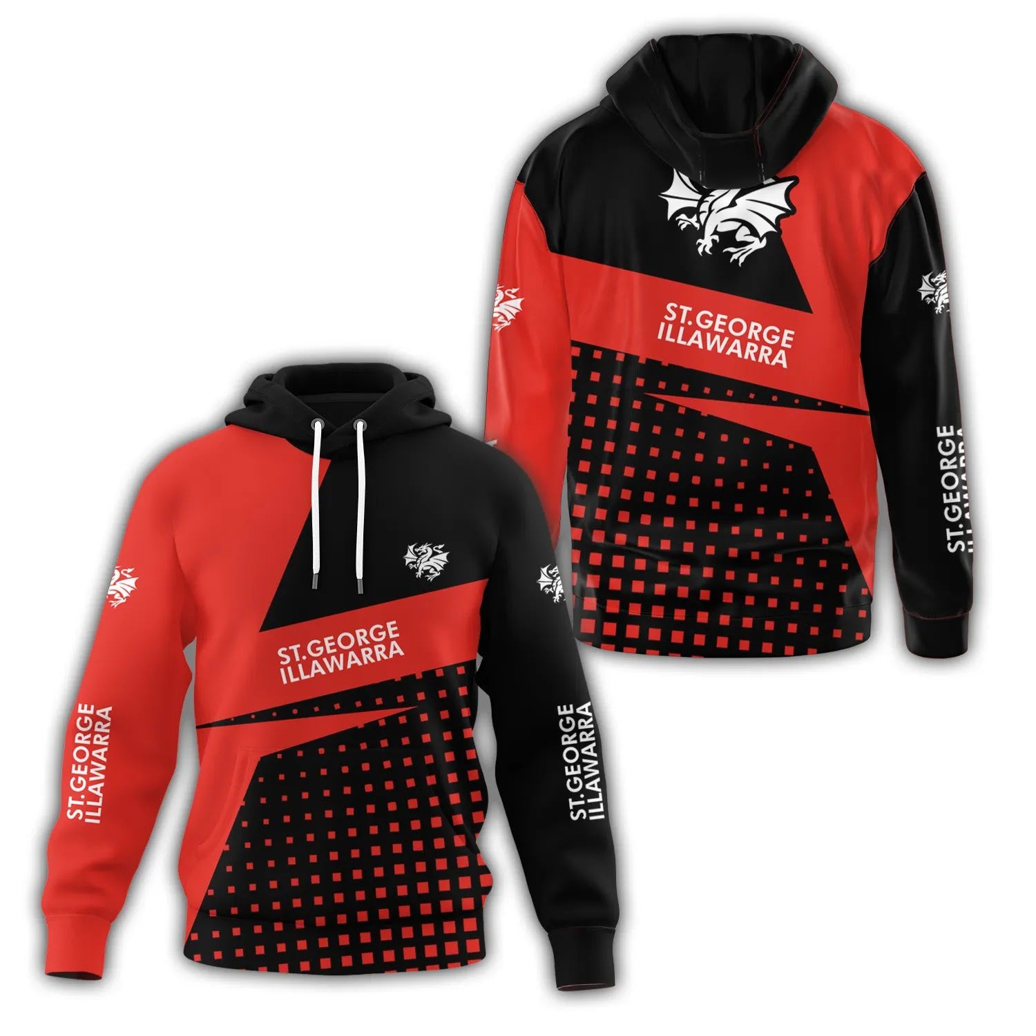 St George Illawarra Dragons Hoodie SC083