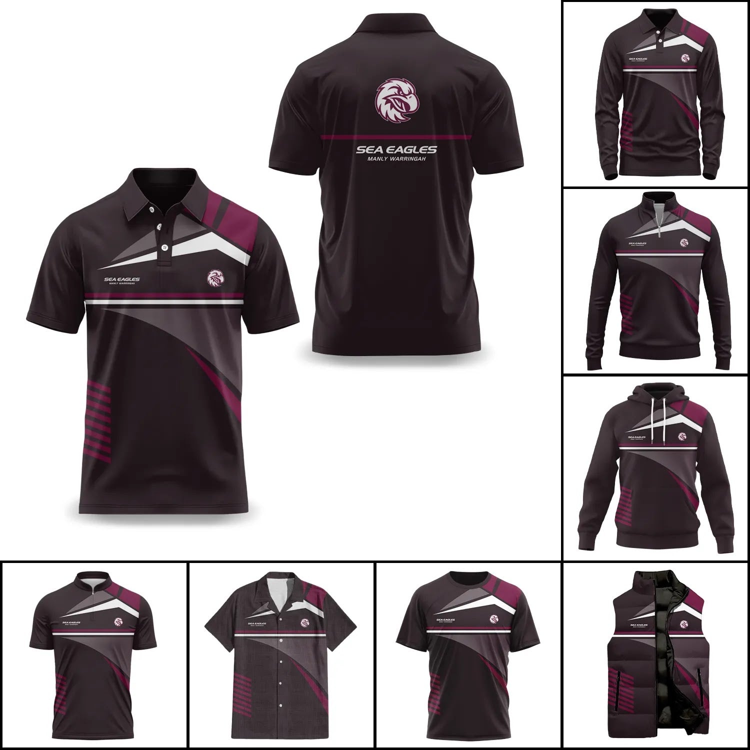Manly Warringah Sea Eagles Apparels SC067