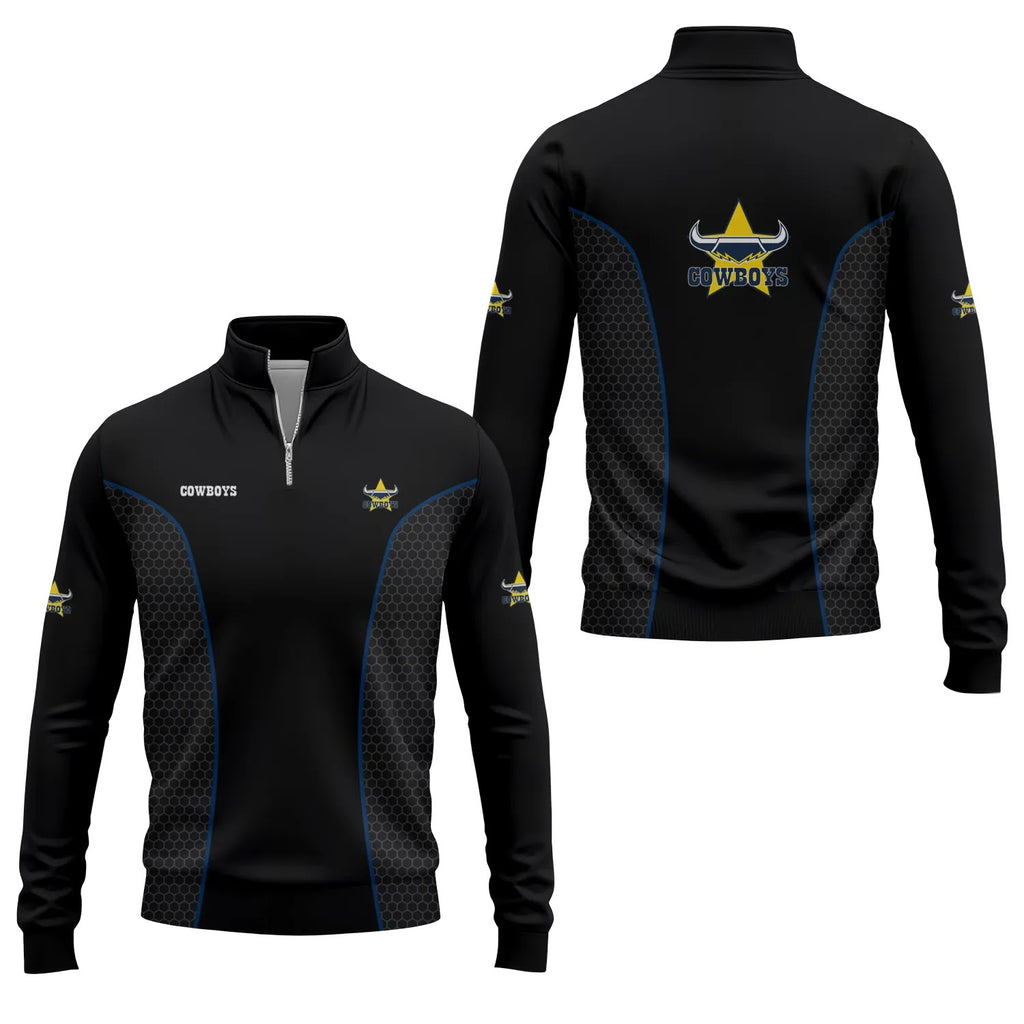 North Queensland Cowboys Quarter-zip Pullover SC072