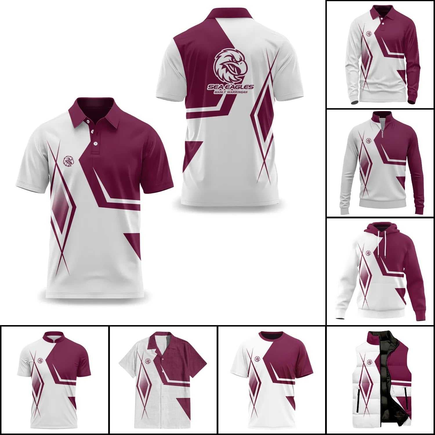 Manly Warringah Sea Eagles Apparels SC080