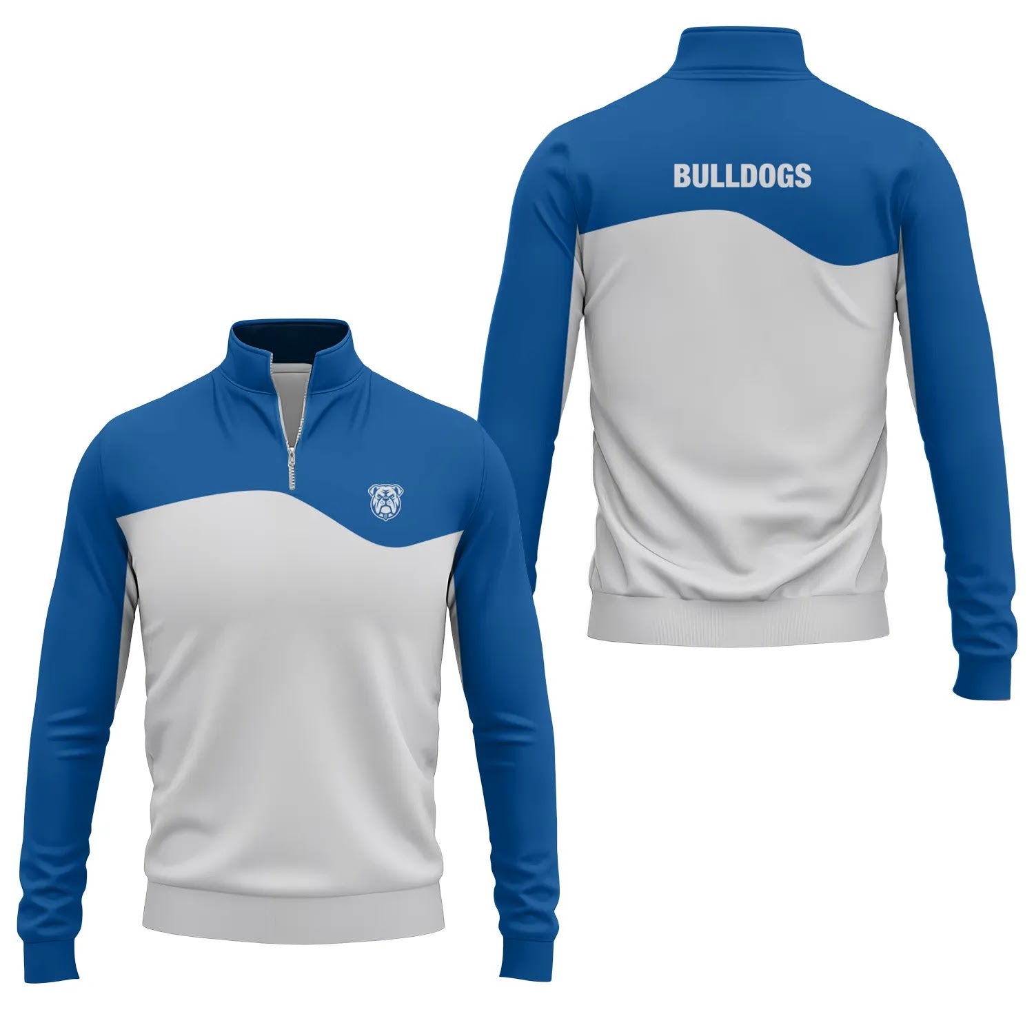 Canterbury-Bankstown Bulldogs Quarter-zip Pullover SC110
