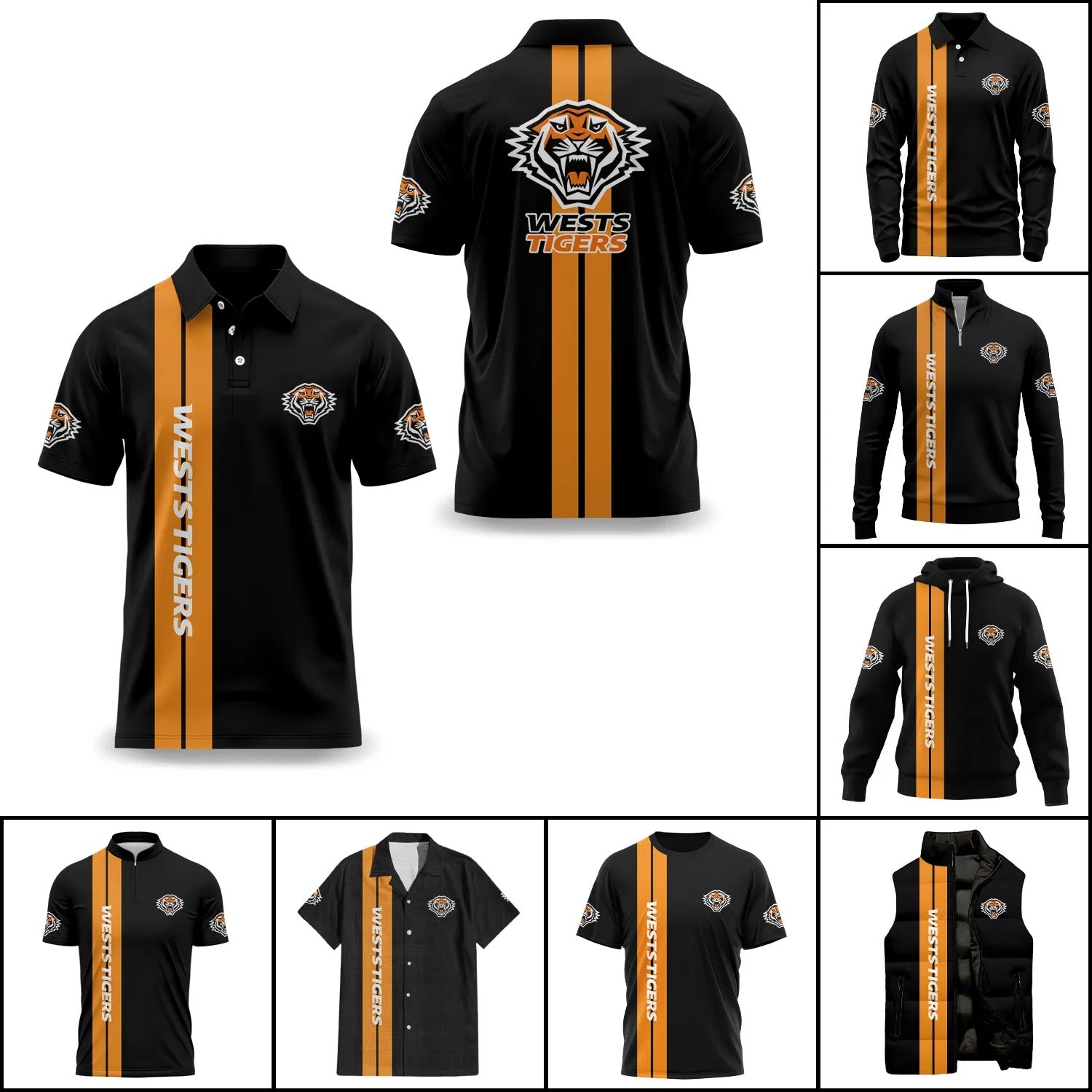 Wests Tigers Apparels SC013