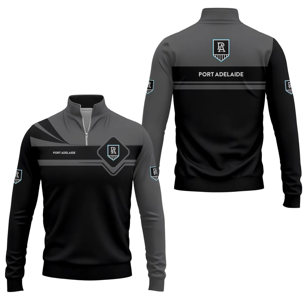 Port Adelaide Power Quarter-zip Pullover SC066