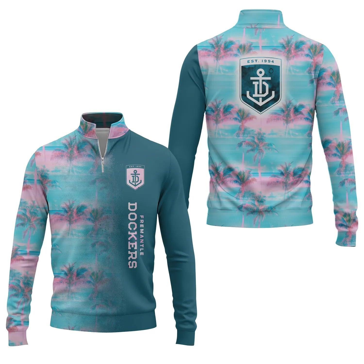 Fremantle Dockers Quarter-zip Pullover SHW058