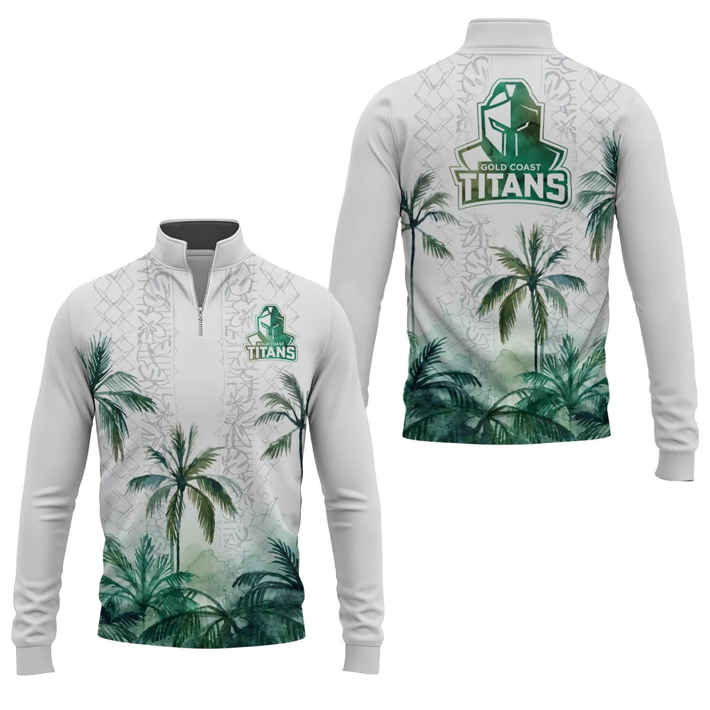 Gold Coast Titans Quarter-zip Pullover SHW015
