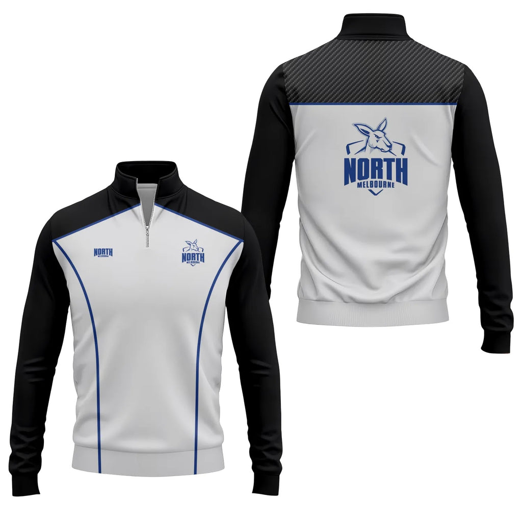 North Melbourne Kangaroos Quarter-zip Pullover SC011