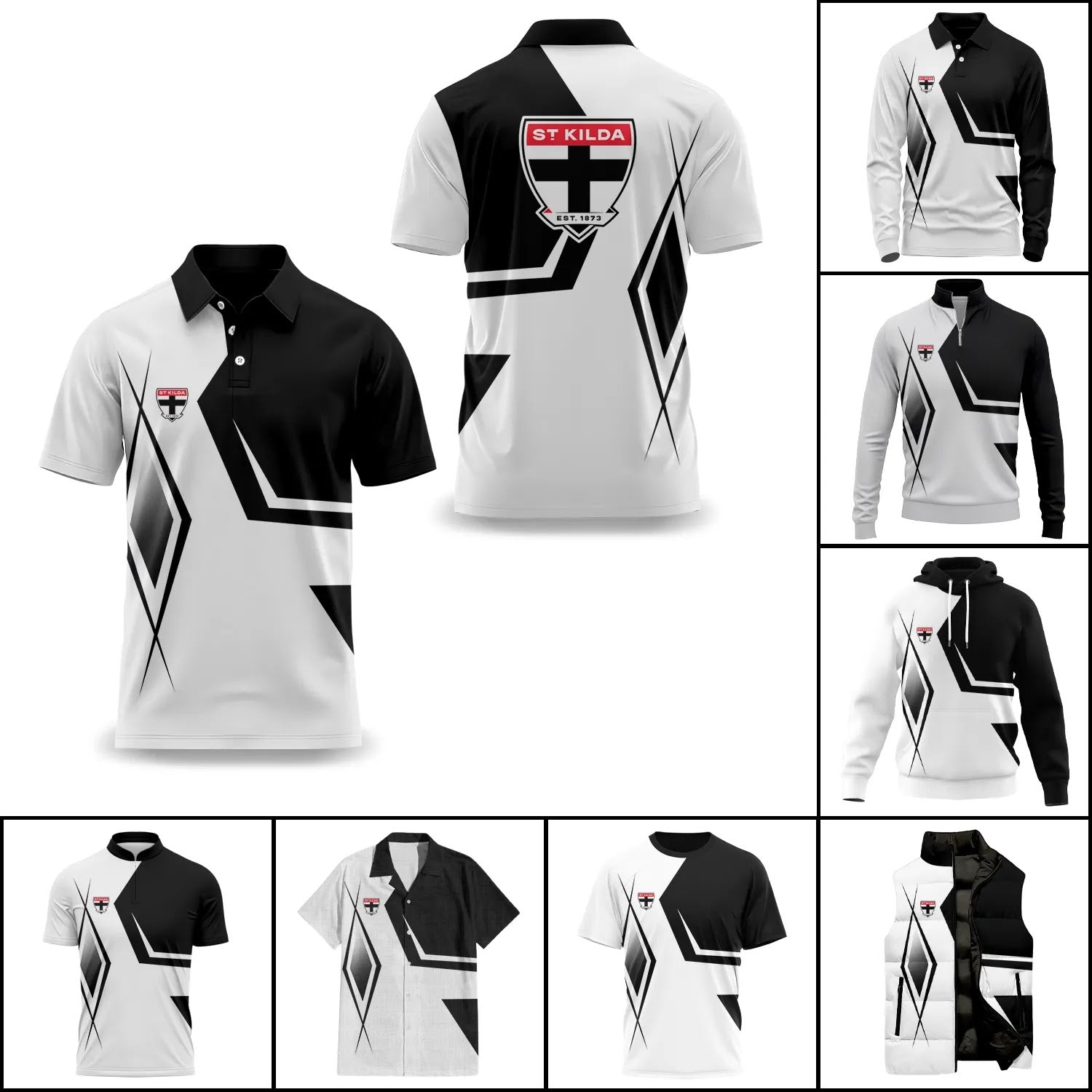 St Kilda Saints Apparels SC080