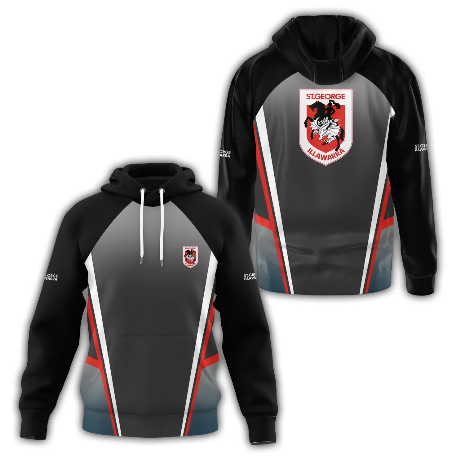 St George Illawarra Dragons Hoodie SC037