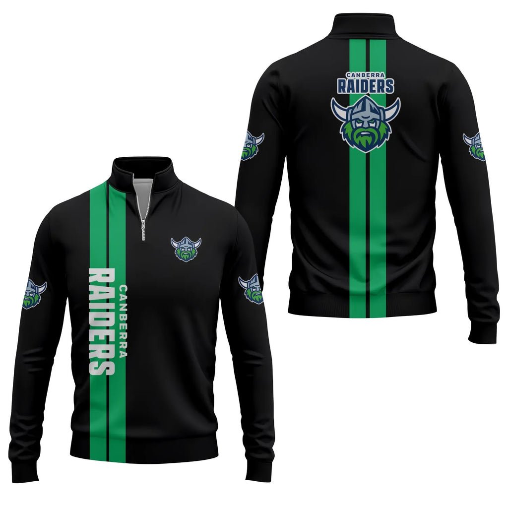Canberra Raiders Quarter-zip Pullover SC013