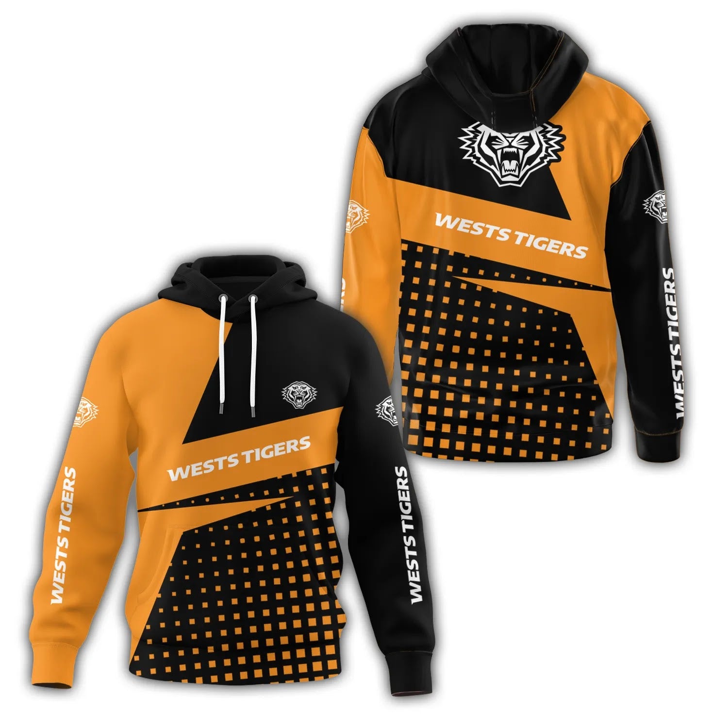 Wests Tigers Hoodie SC083