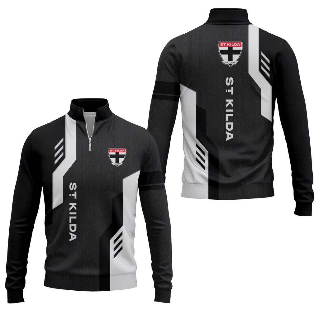 St Kilda Saints Quarter-zip Pullover SC029