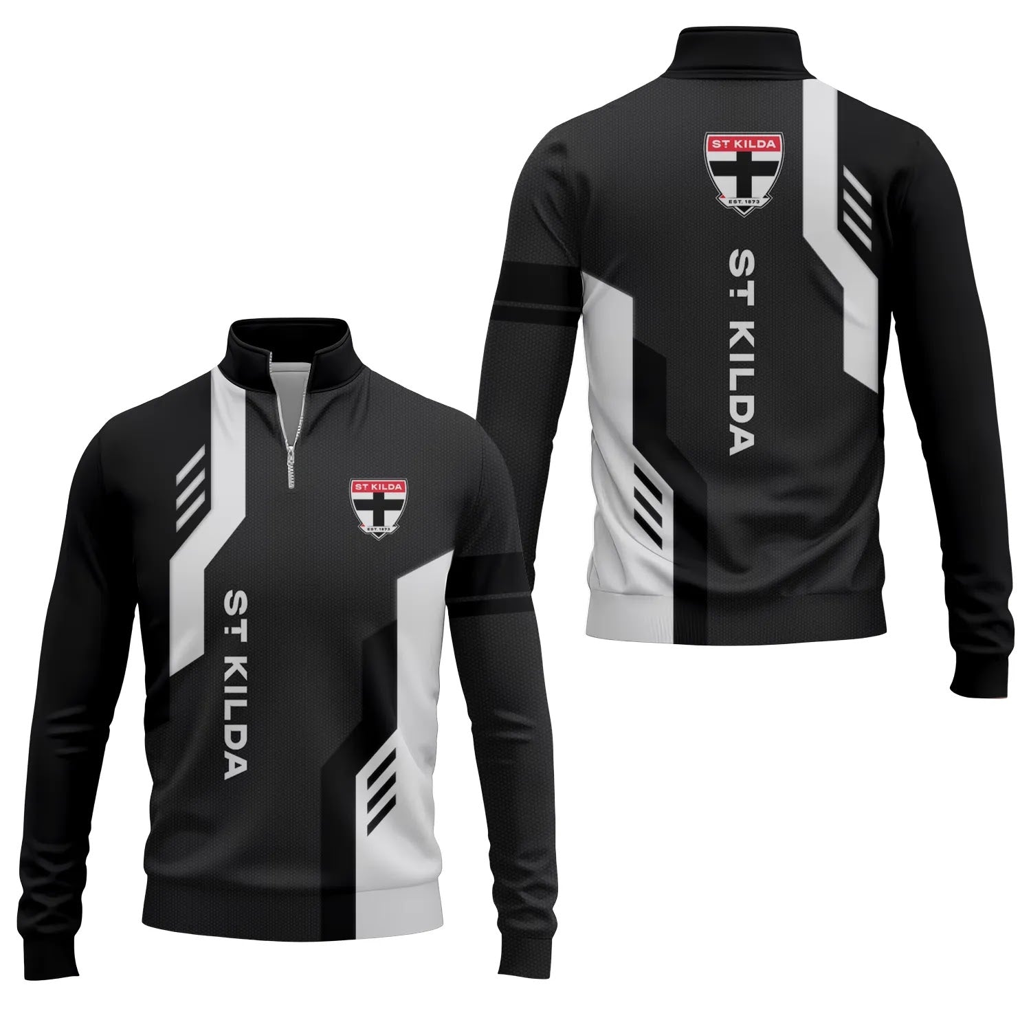 St Kilda Saints Quarter-zip Pullover SC029