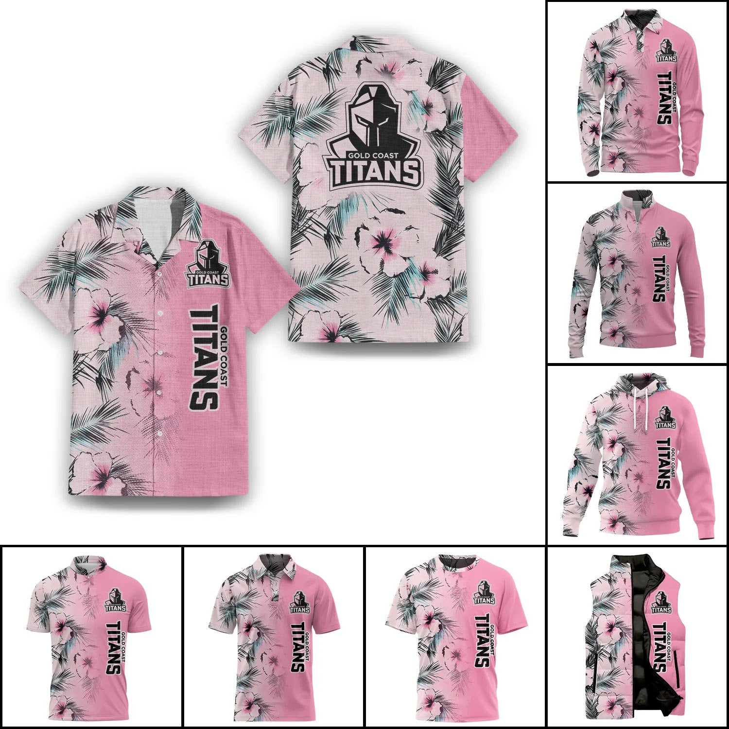 Gold Coast Titans Apparels SHW056
