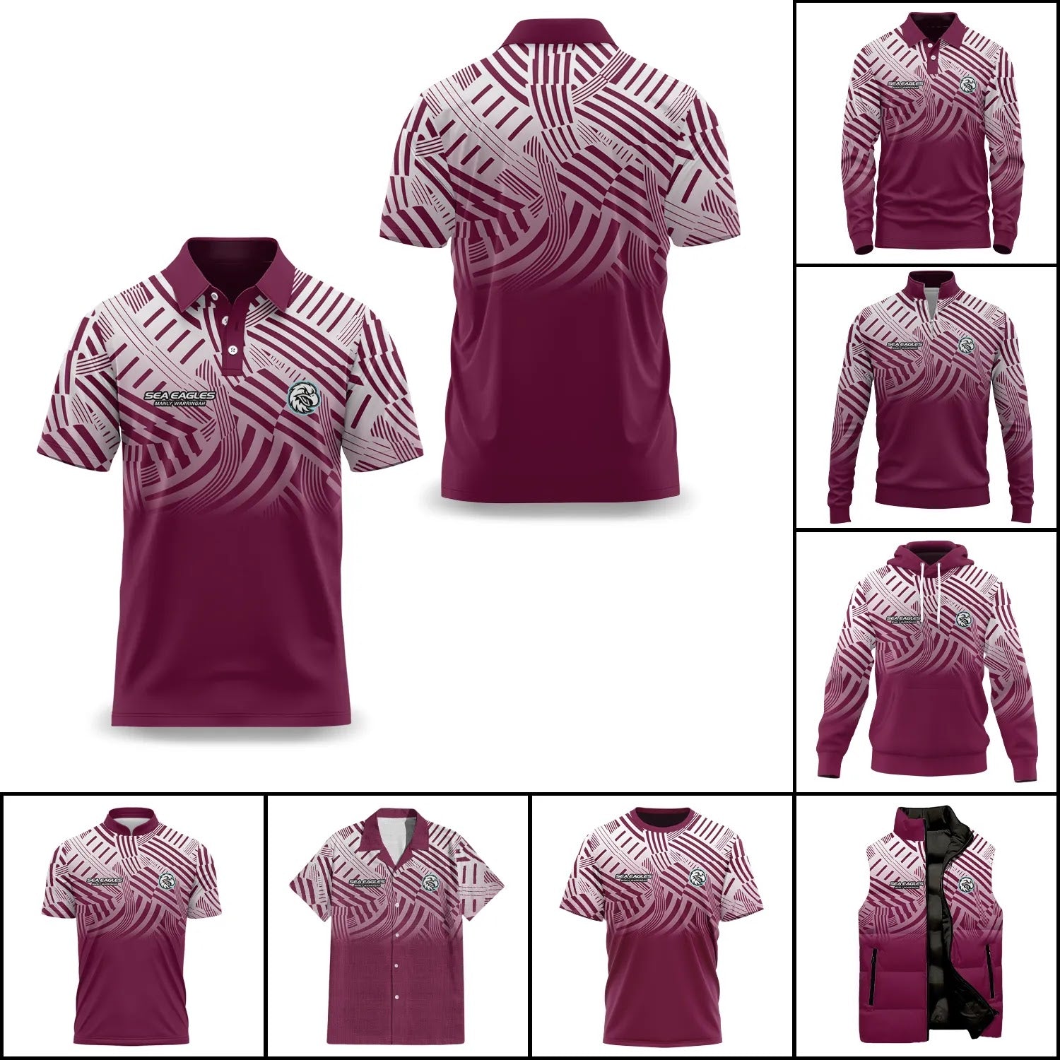 Manly Warringah Sea Eagles Apparels SC121