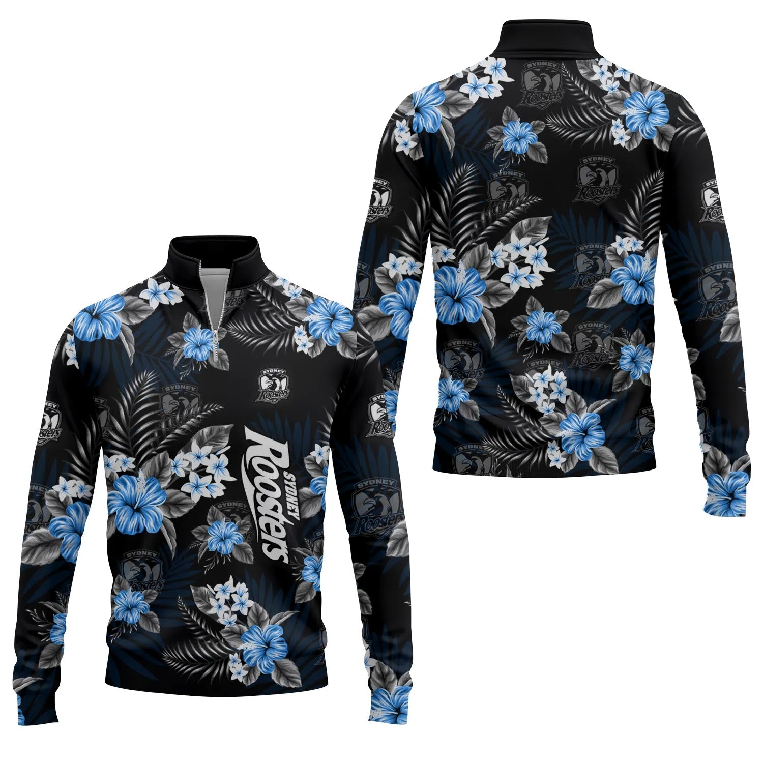 Sydney Roosters Quarter-zip Pullover SC054