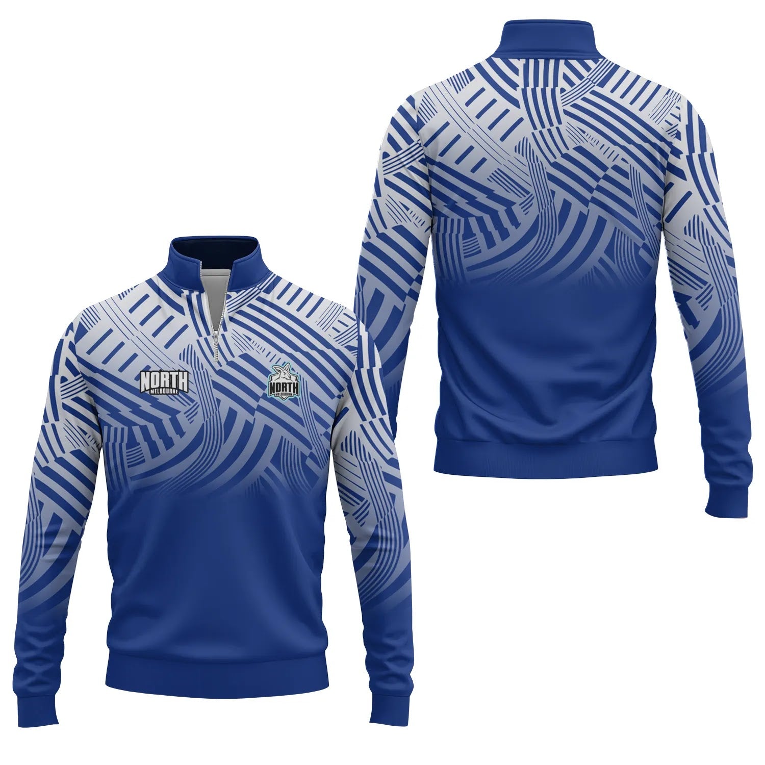 North Melbourne Kangaroos Quarter-zip Pullover SC121