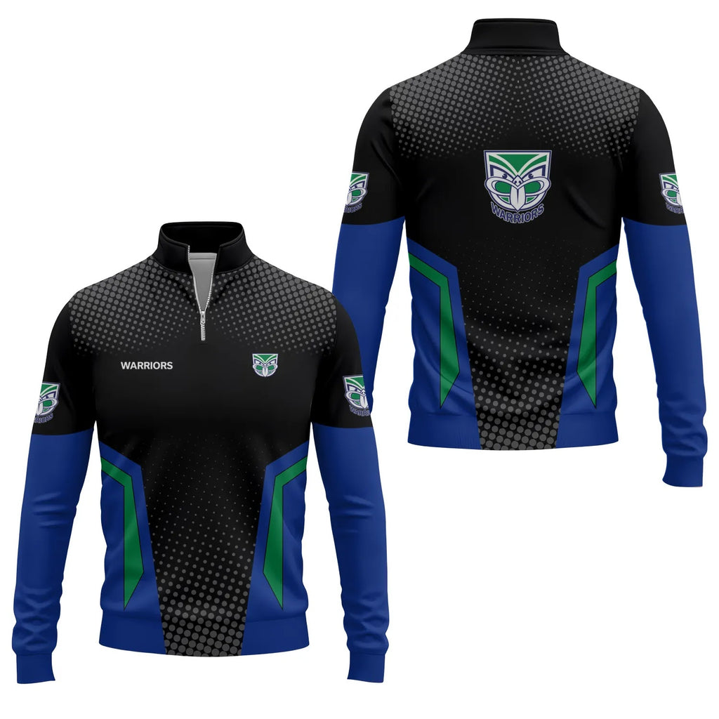 New Zealand Warriors Quarter-zip Pullover SC032