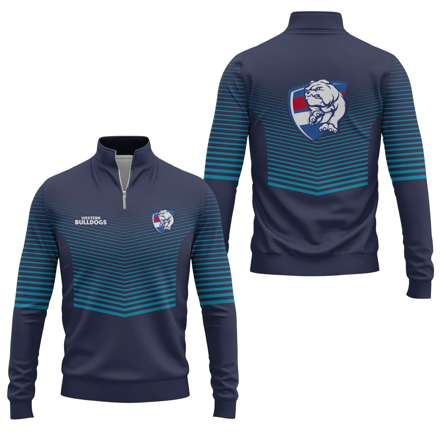 Western Bulldogs Quarter-zip Pullover SC099