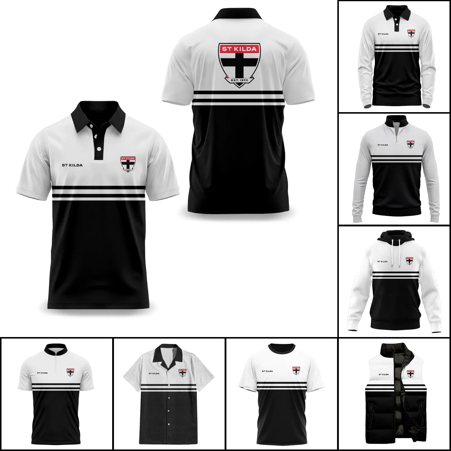 St Kilda Saints Apparels SC015