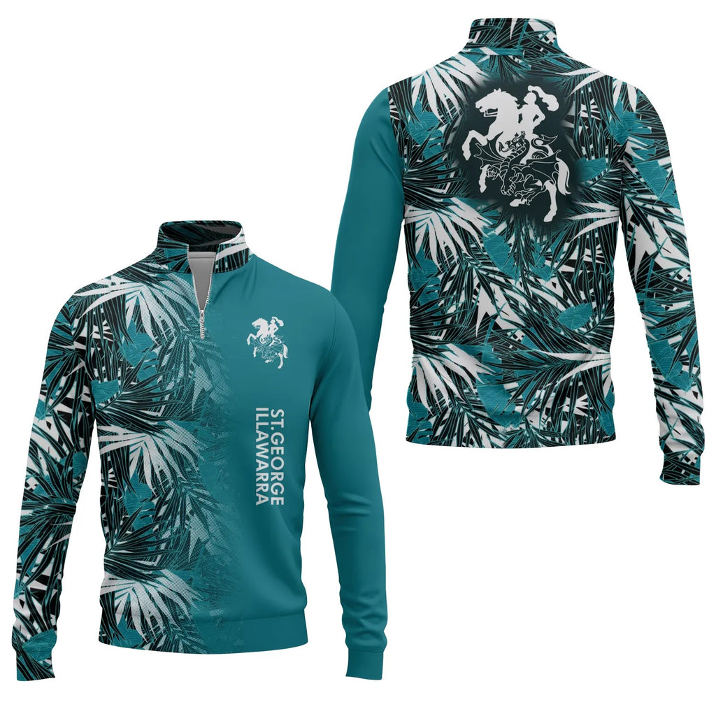 St George Illawarra Dragons Quarter-zip Pullover SHW060