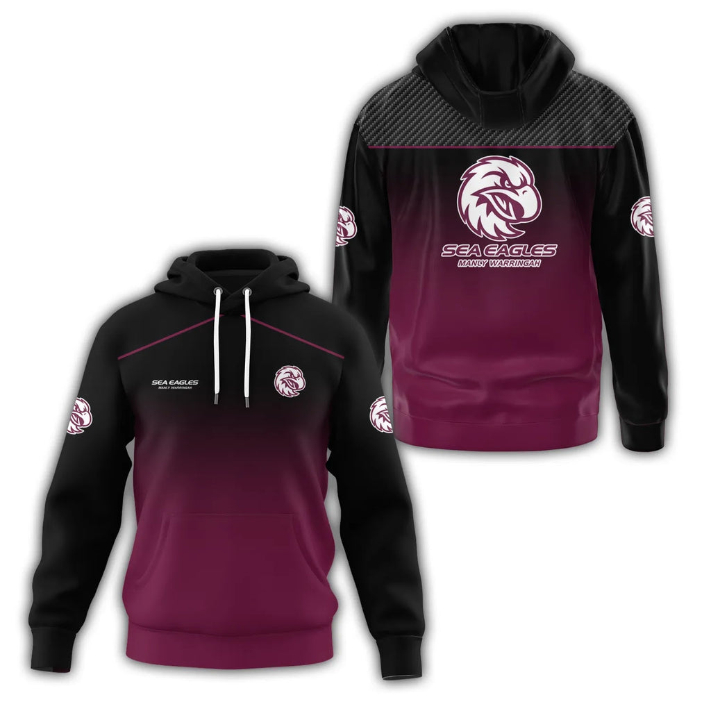 Manly Warringah Sea Eagles Hoodie SC001