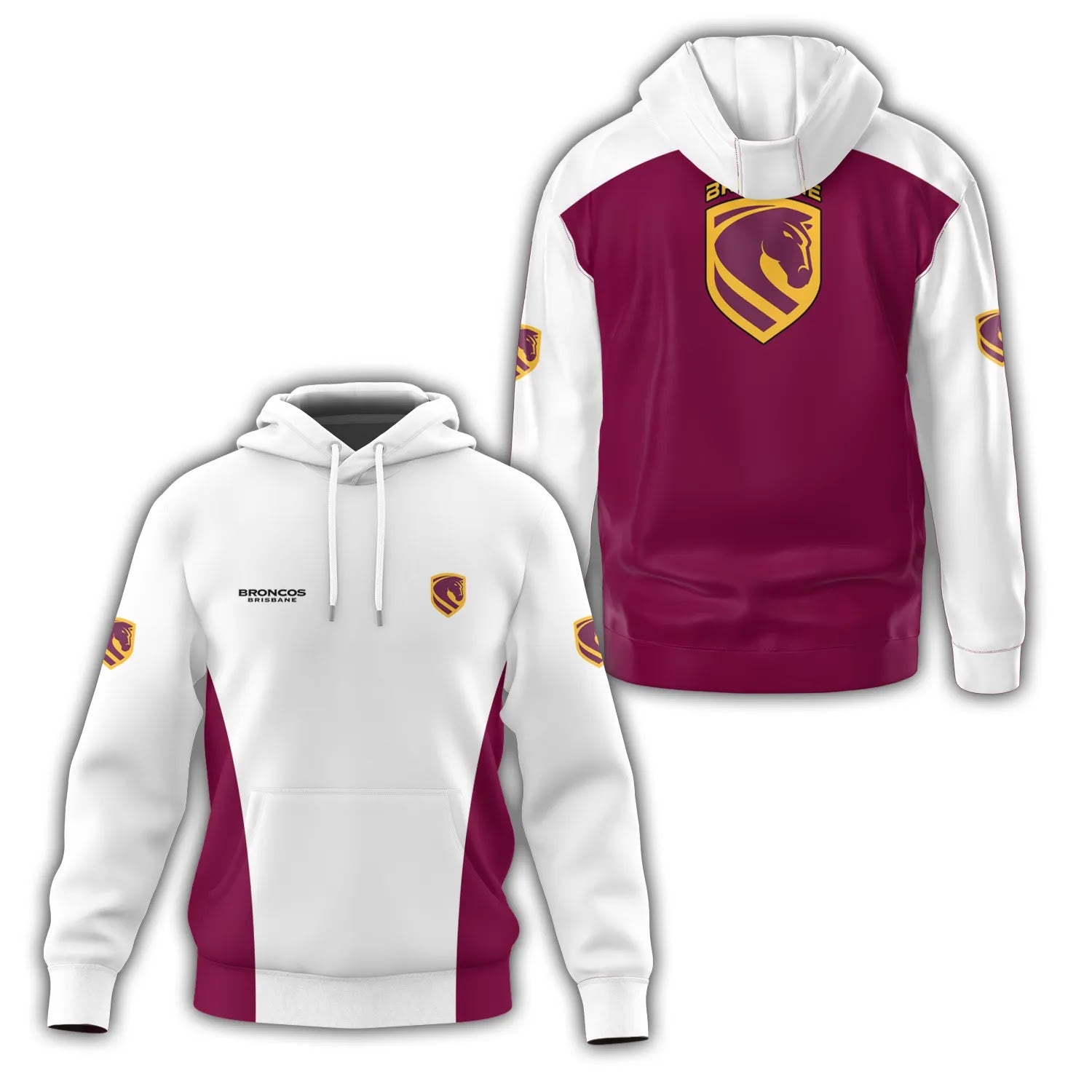 Brisbane Broncos Hoodie SC044