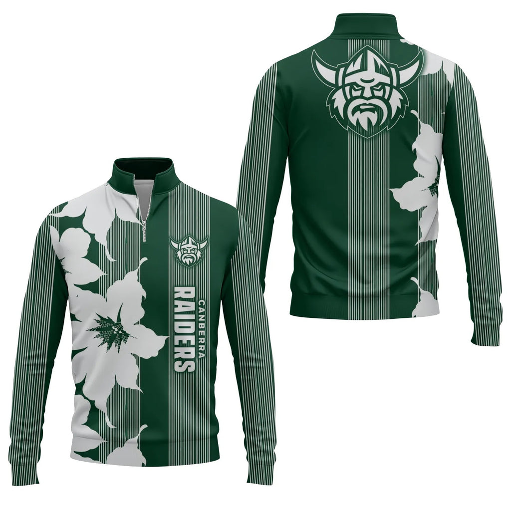 Canberra Raiders Quarter-zip Pullover SHW039