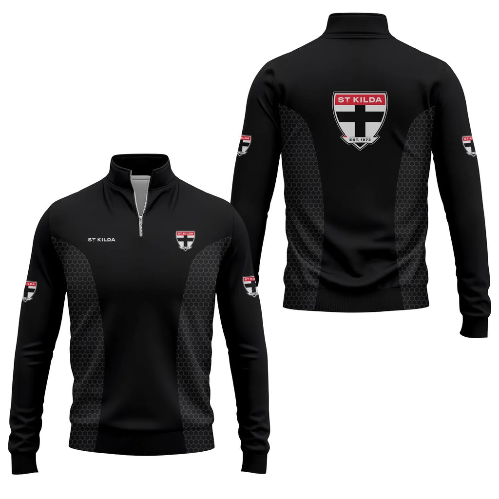 St Kilda Saints Quarter-zip Pullover SC072
