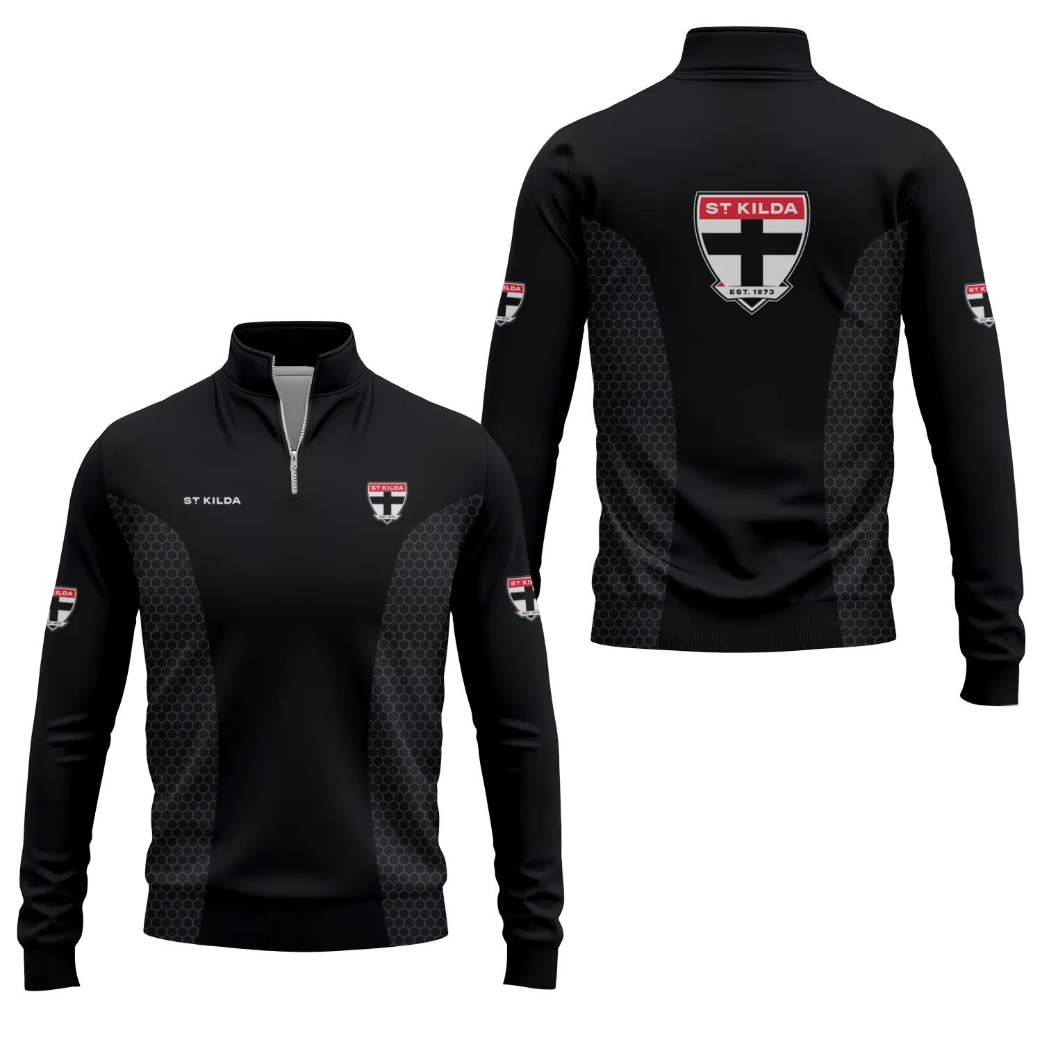 St Kilda Saints Quarter-zip Pullover SC072