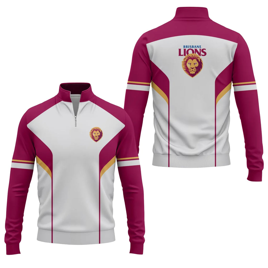 Brisbane Lions Quarter-zip Pullover SC113