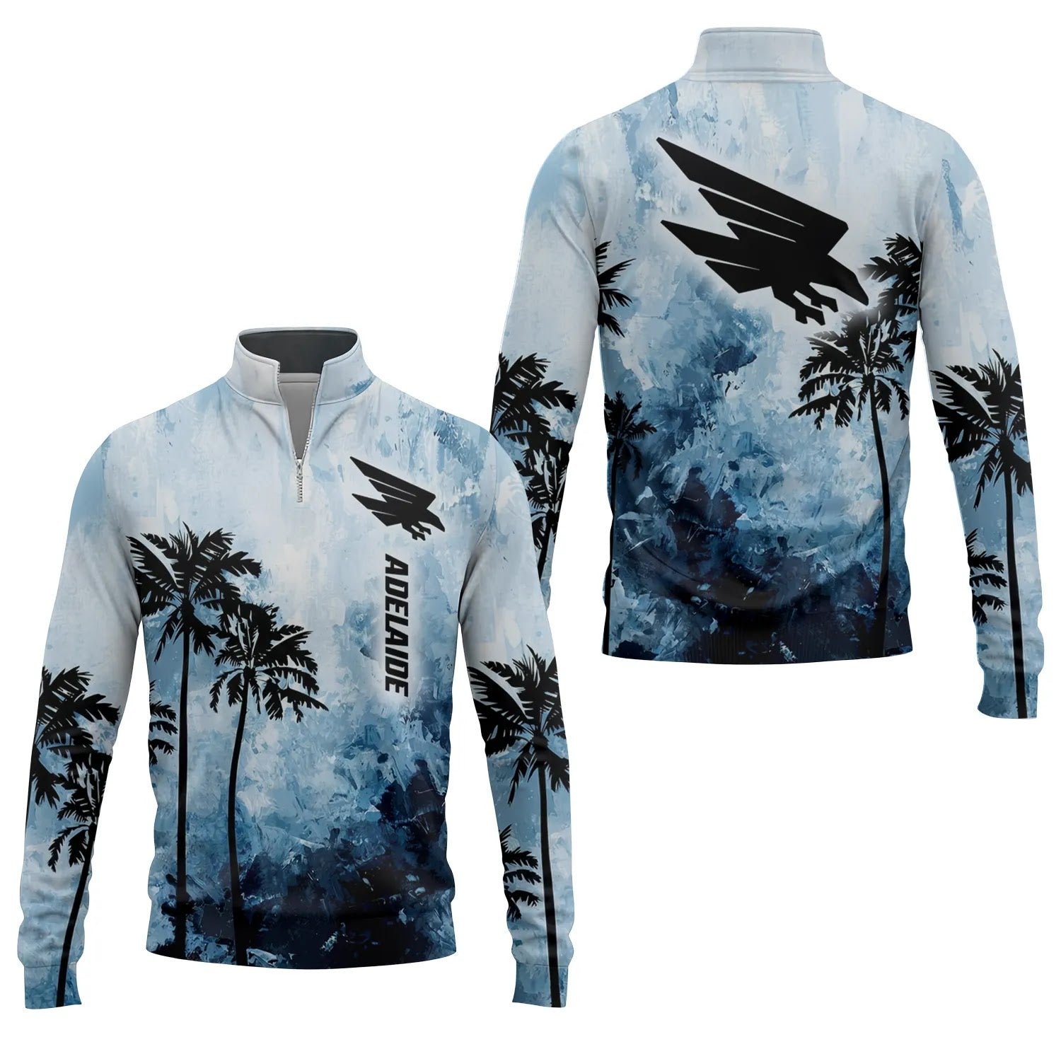 Adelaide Crows Quarter-zip Pullover SHW034