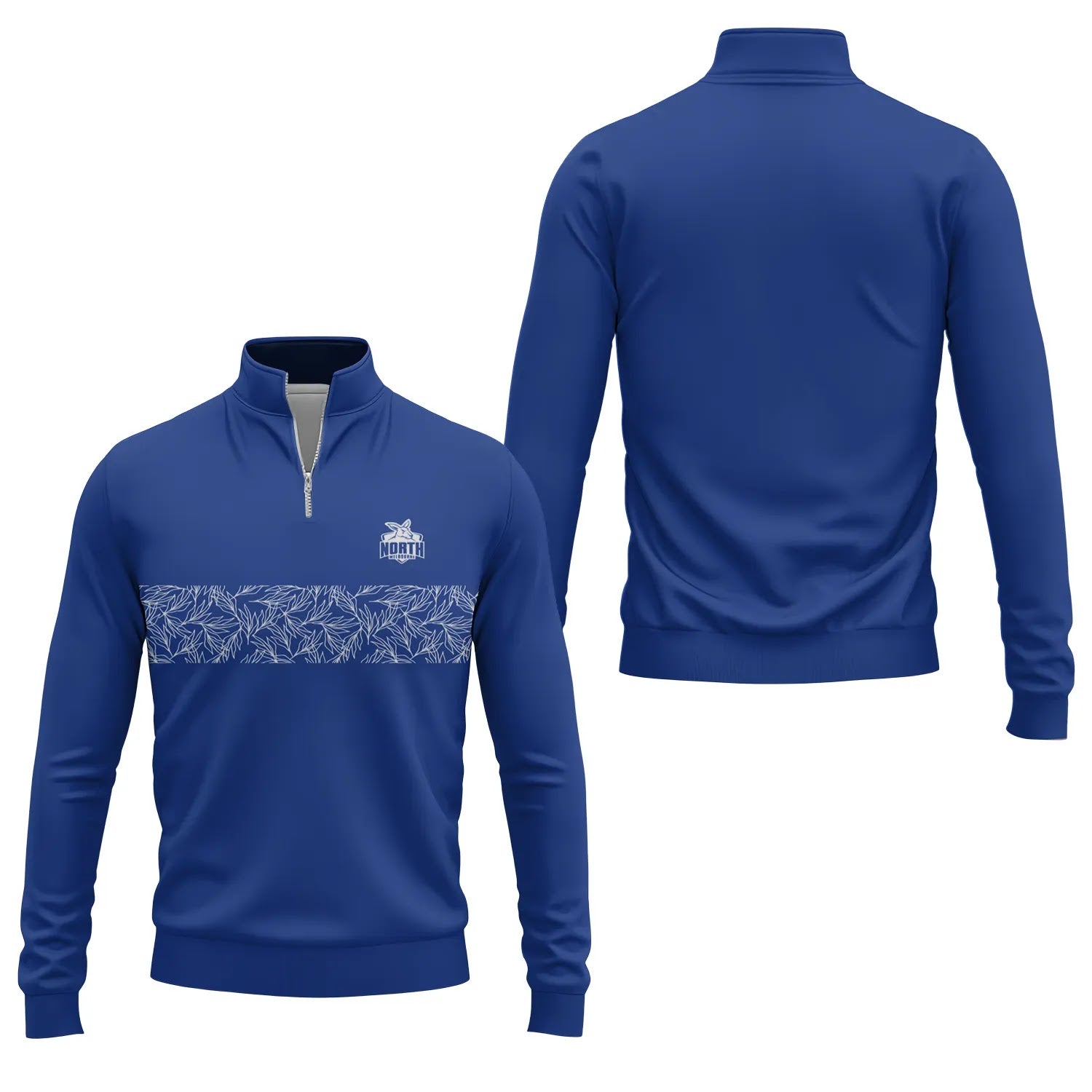 North Melbourne Kangaroos Quarter-zip Pullover SC104