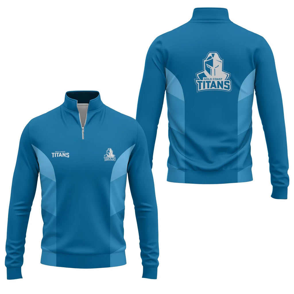Gold Coast Titans Quarter-zip Pullover SC049