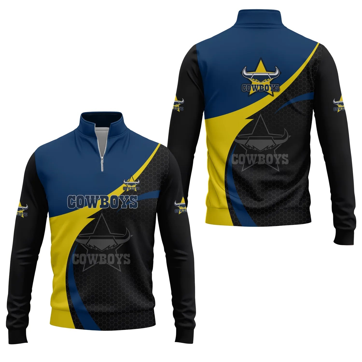 North Queensland Cowboys Quarter-zip Pullover SC002