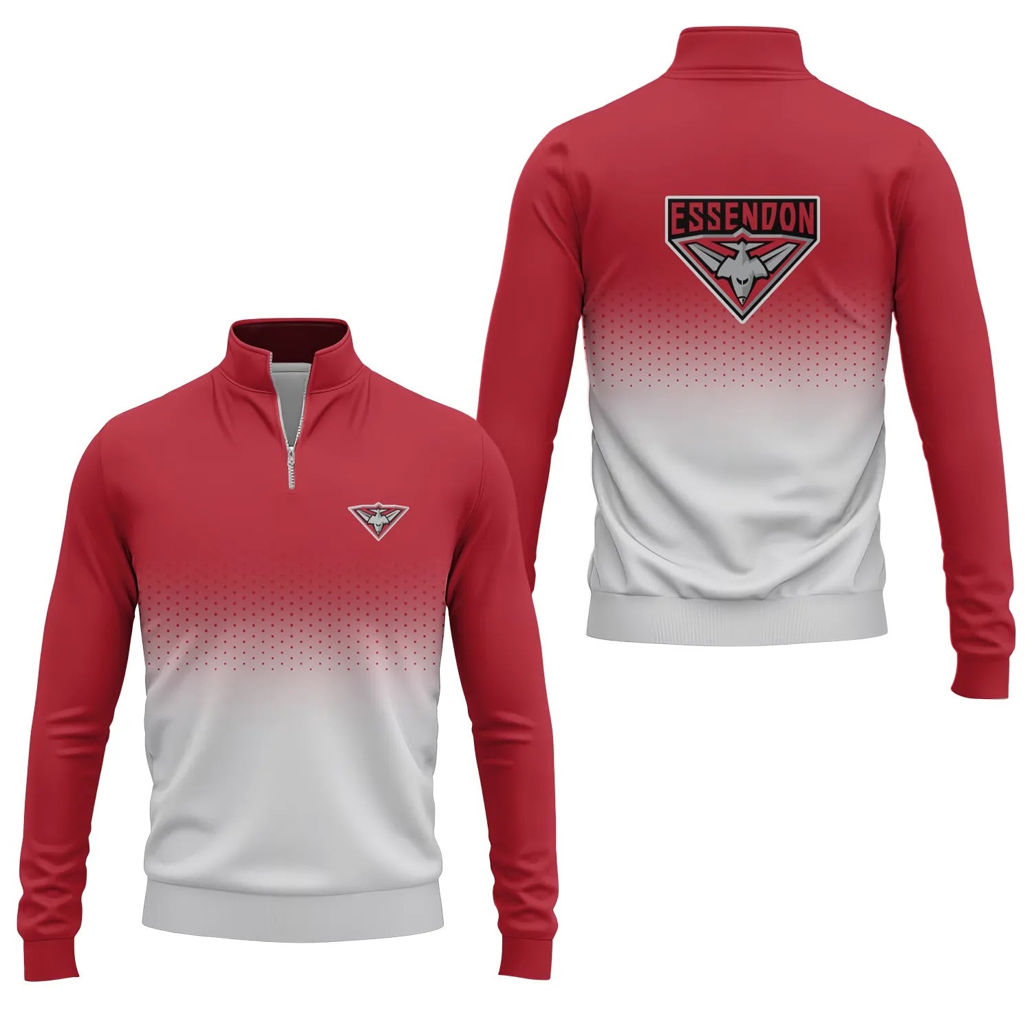 Essendon Bombers Quarter-zip Pullover SC094