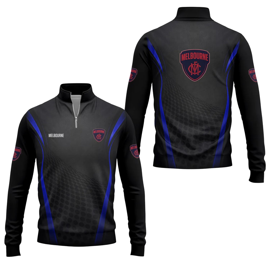Melbourne Demons Quarter-zip Pullover SC056