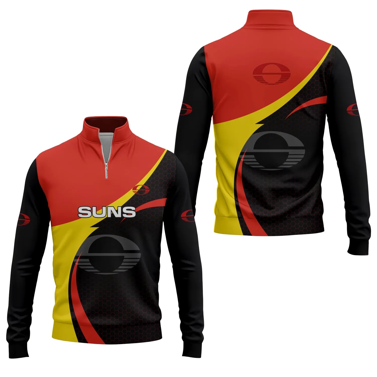 Gold Coast Suns Quarter-zip Pullover SC038