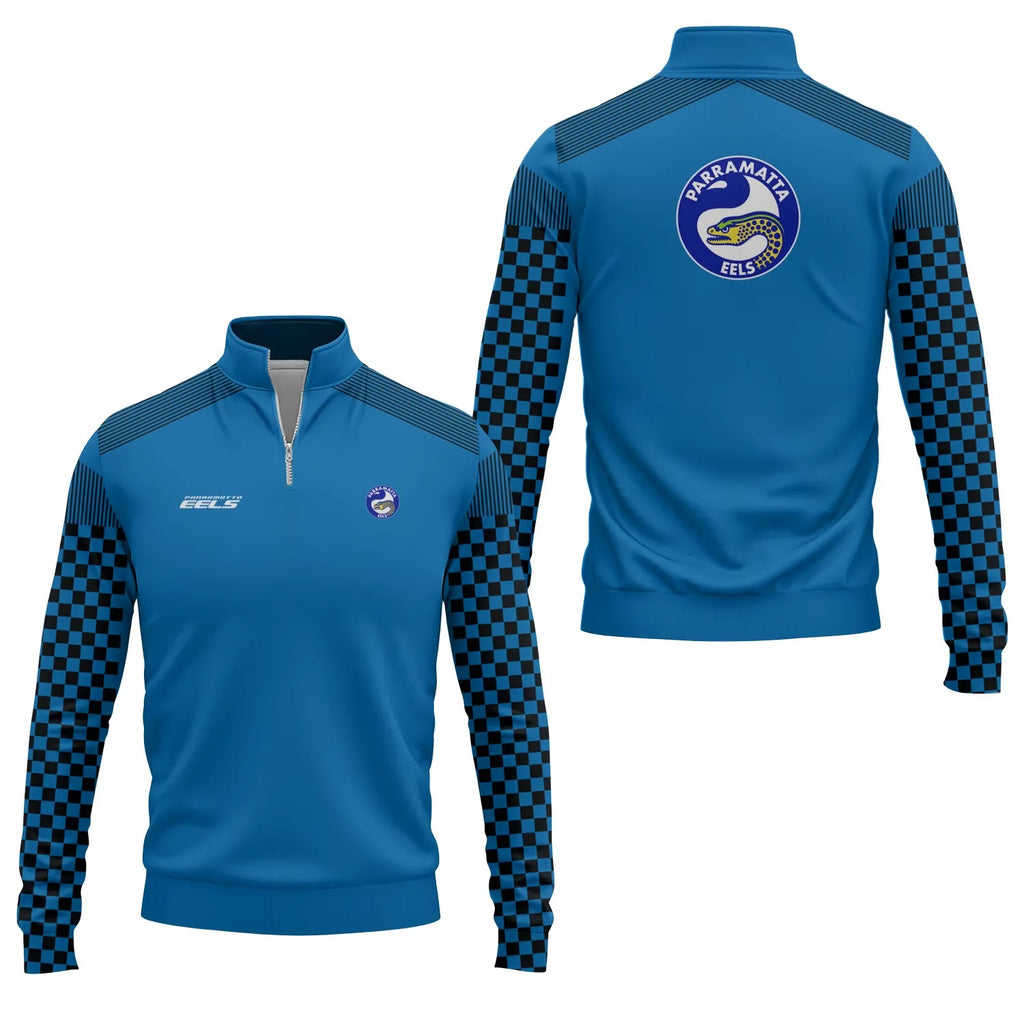 Parramatta Eels Quarter-zip Pullover SC057