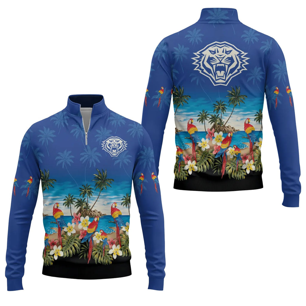 Wests Tigers Quarter-zip Pullover SHW005