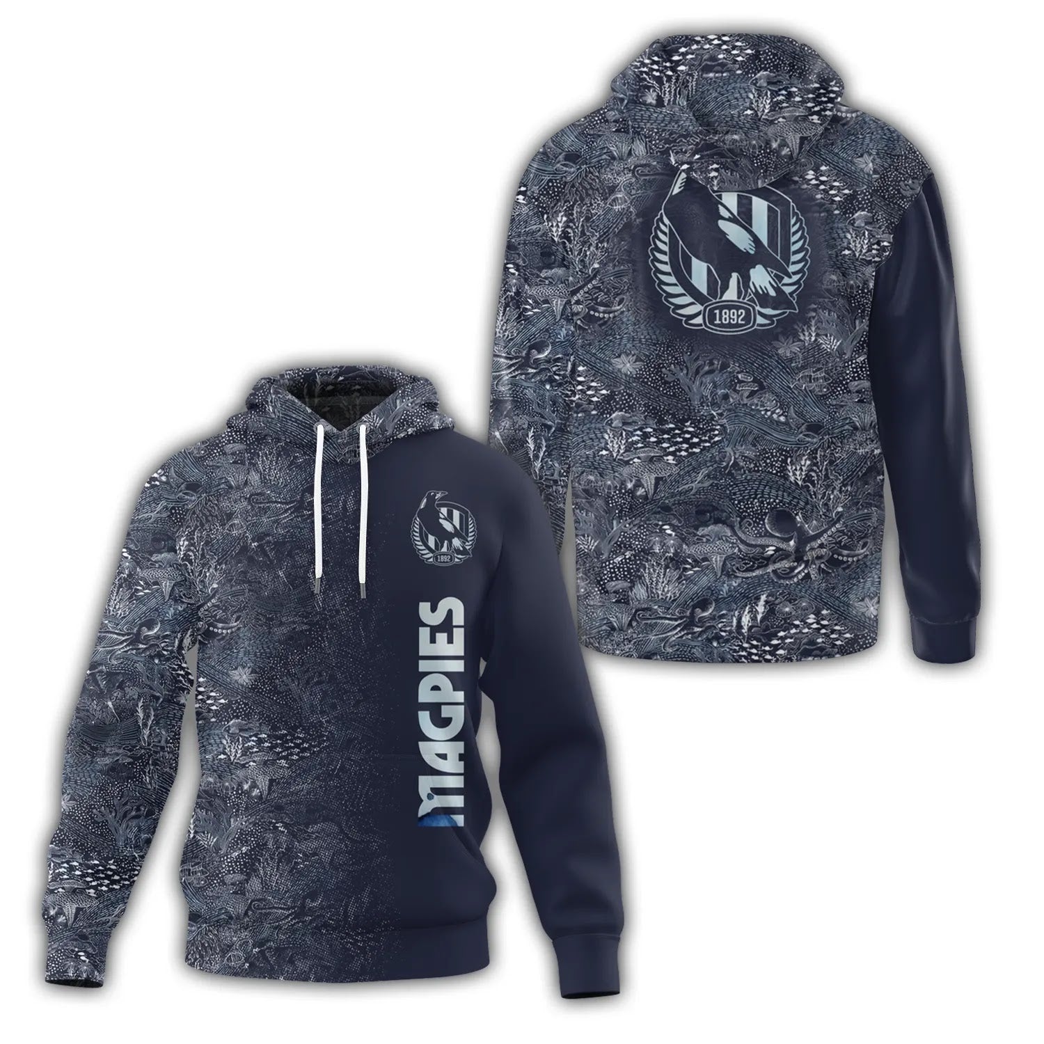 Collingwood Magpies Hoodie SHW006