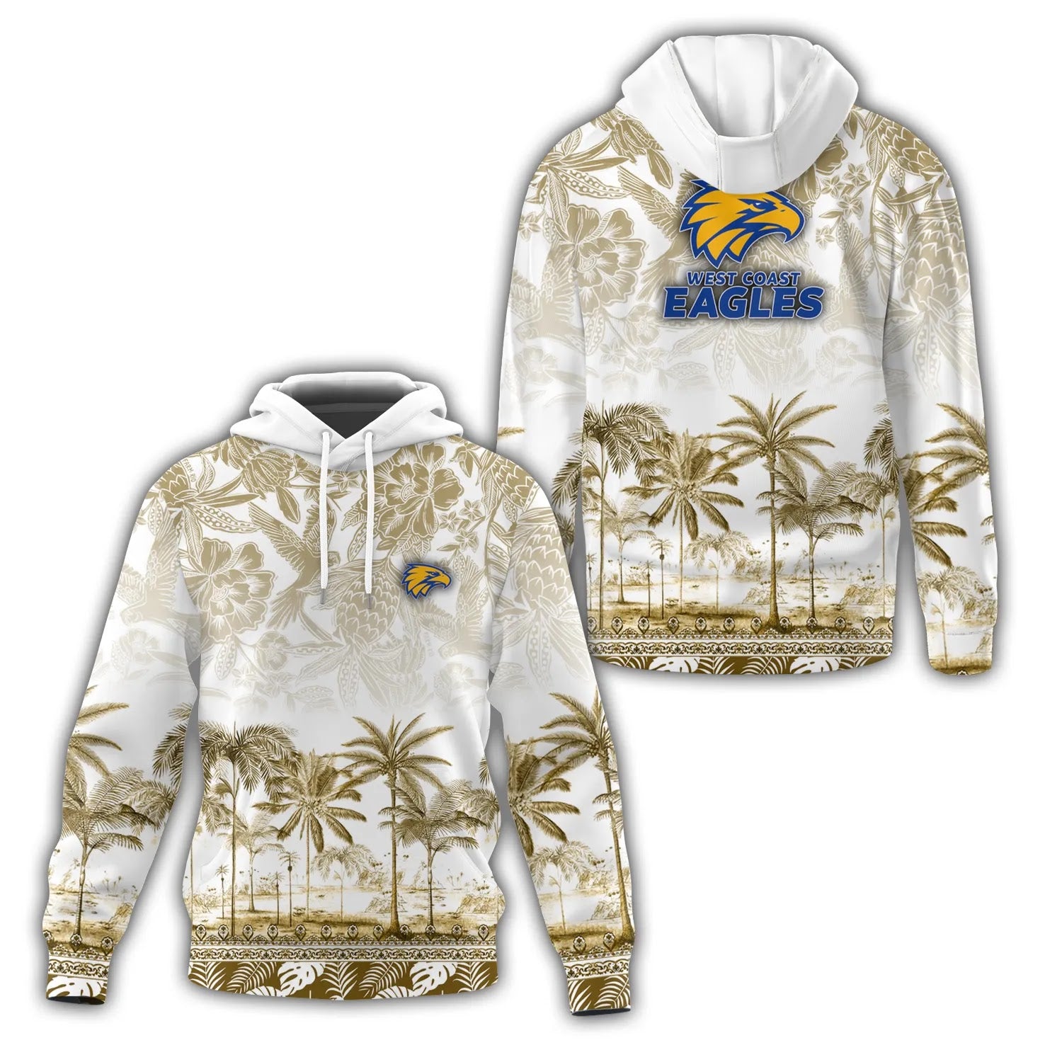 West Coast Eagles Hoodie SC045